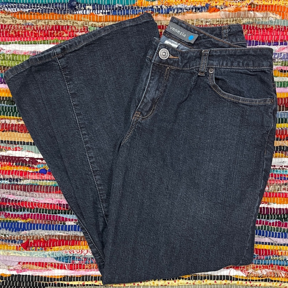 Venezia Deep Indigo Denim Pants